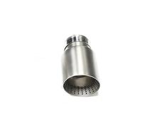 Embout Silencieux 1 Pièces 63MM 60mm Embout Silencieux Système Tuyau Universel Embout D'échappement Mat en Acier Inoxydable Embout D'échappement Voiture Tuyaux D'échappement(A ID63MM OD114MM)