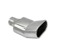 Embout Silencieux D'échappement Carré Universel 1 Pièce Entrée 2.48 ", 2.95" X 5.43" Sortie 9.25" Long Embout Rectangulaire En Acier Inoxydable D'Échappement