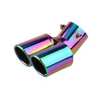 Embout Silencieux D'échappement Doublure Passage Roue Arrière Voiture En Acier Inoxydable, Entrée 2,5", Compatible Avec La Plupart Des Voitures (1 Pièce) Embout D'echappement