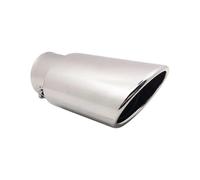 Embout Silencieux D'échappement Universel Pour Voiture Tuyau En Acier Inoxydable Garniture Chromée Doublure Gorge Arrière Voiture Modifiée D'Échappement