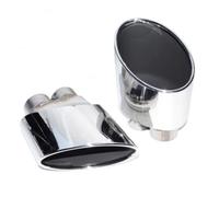 Embout Silencieux Embouts De Pot D'échappement Pour A3 A4 A5 A6 A7 S3 S4 S5 S6 S7 Embout ArrièRe Embout ArrièRe(Black A)