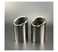 Embout Silencieux Lot De 2 Cache-pots D'échappement En Acier Inoxydable Pour Voiture Tuyaux D'échappement(1)