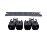 Embout Silencieux Pour Defender L663 P400 90 2.0T 110 3.0 2020-2024 | Tuyaux Queue Tuyau D'échappement À Quatre Sorties(Rectangle-2 2.0T)