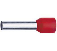 Embout simple d'extrémité de câble Klauke 1718 1 mm² x 8 mm partiellement isolé rouge 1000 pc(s)