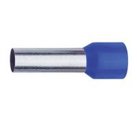 Embout simple d'extrémité de câble Klauke 1728 1.5 mm² x 8 mm partiellement isolé noir 1000 pc(s)