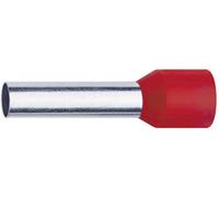 Embout simple dextrémité de câble Klauke 4718 1 mm² x 8 mm partiellement isolé rouge 1000 pc(s)
