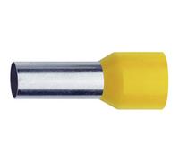 Embout simple d'extrémité de câble Klauke 47518 6 mm² x 18 mm partiellement isolé jaune 100 pc(s)
