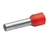 Klauke Embout simple d'extrémité de câble 47612 10 mm² x 12 mm Partiellement isolé Rouge 100 pcs