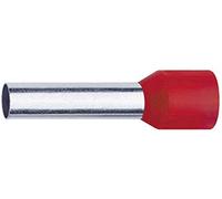 Embout simple d'extrémité de câble Klauke 47618 10 mm² x 18 mm partiellement isolé rouge 100 pc(s)