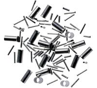 Embout simple dextrémité de câble LAPP AH DIN 10/12 62120270 10 mm² x 12 mm non isolé métal 500 pc(s)