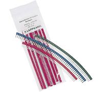 Embout simple dextrémité de câble LAPP DIN-BAND 1 RD 61805190 1 mm² x 8 mm partiellement isolé rouge 500 pc(s)