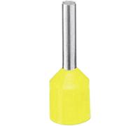 Embout simple d'extrémité de câble Phoenix Contact AI-XL 6 - 12 YE 3201945 6 mm² x 12 mm partiellement isolé jaune 100 pc(s)