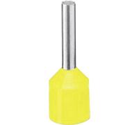 Embout simple d'extrémité de câble Phoenix Contact AI-XL 6 - 12 YE 3201945 6 mm² x 12 mm partiellement isolé jaune 100 pc(s)