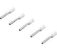 Embout simple dextrémité de câble Rittal AS 4050.730 0.50 mm² x 8 mm partiellement isolé blanc 500 pc(s)