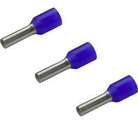 Embout simple d'extrémité de câble Rittal AS 4050.734 2.5 mm² x 8 mm partiellement isolé bleu 500 pc