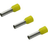 Embout simple d'extrémité de câble Rittal AS 4050.736 6 mm² x 12 mm partiellement isolé jaune 1