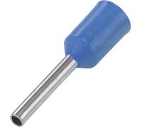 Embout simple d'extrémité de câble TRU COMPONENTS E030-06LB 0.3 mm² x 6 mm partiellement isolé bleu clair 100 pc(s)