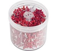 Embout simple d'extrémité de câble Vogt Verbindungstechnik 460508.s10 2.5 mm² x 8 mm partiellement isolé bleu 1000 pc(s)