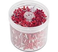 Embout simple d'extrémité de câble Vogt Verbindungstechnik 470108.s20 0.5 mm² x 8 mm partiellement isolé blanc 2000 pc(s)