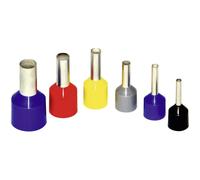 Embout simple dextrémité de câble Vogt Verbindungstechnik 490712ks 6 mm² x 12 mm partiellement isolé jaune 100 pc(s)