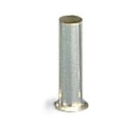 Embout simple d'extrémité de câble WAGO 216-121 0.5 mm² x 6 mm non isolé métal