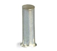 Embout simple d'extrémité de câble WAGO 216-124 1.5 mm² x 6 mm non isolé métal