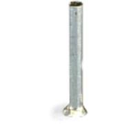 Embout simple dextrémité de câble WAGO 216-132 0.34 mm² x 7 mm non isolé métal 1000 pc(s)