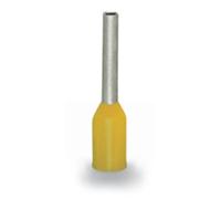 Embout simple d'extrémité de câble WAGO 216-301 0.25 mm² x 9 mm partiellement isolé jaune 1000 pc(s)