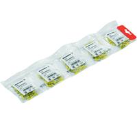 Embout simple d'extrémité de câble Weidmüller H1,0/6 0372600000 1 mm² x 6 mm non isolé métal 1000 pc
