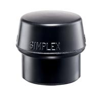 Embout SIMPLEX Caoutchouc chargé moyen noir HALDER