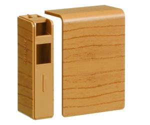 Embout SL20055 Hêtre - MOULURES PLINTHES HAGER SL200556D2