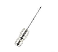 Embout suceur plat pour nettoyeur haute pression, pointe fine de 0,6 cm à | Construction en alliage, pulvérisation d'aiguille de précision pour nettoyer les espaces étroits, installation facile 1/4