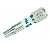 Embout T30 - 25 mm, WERA - acier inoxydable - paquet de 1