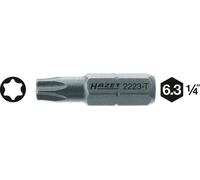 Hazet 2223-T6 Embout-tournevis hexagone massif 1/4'' torx intérieur Taille T 6 longueur 25 mm