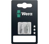 Embout Torx T 10, T 15, T 20 Wera 05073375001 Acier à outils allié, extra-rigide Forme: D 6.3 3 pc(s)