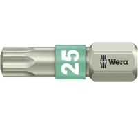 Embout Torx T 25 Wera 05071035001 acier inoxydable Forme (embouts): D 6.3