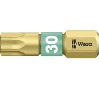 Embout Torx T 30 Wera 05 066108 001 Acier à outils allié, revêtement diamanté Forme (embouts): D 6.3 1 pc(s)