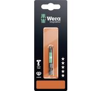 Embout Torx T 30 Wera 05073966001 Acier à outils allié, revêtement diamanté Forme (embouts): F 6.3 1 pc(s)