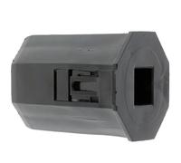 Embout tube volet roulant octogonal PVC Fenêtre octogonal 40 mm sortie carré de 13 mm