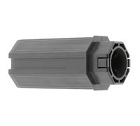 Embout tube volet roulant octogonal PVC Fenêtre tube octogonal de 50 mm sortie pour roulement Ø 28 mm