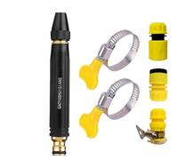 Embout Tuyau Arrosage Haute Pression Avec Buse De PulvéRisation RéGlable, Accessoire D'Arrosage Robuste Pour Tuyau De Jardin, Diffuseur Jardin Et TêTe De PulvéRisation Pour Arrosage Jardin Efficace