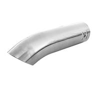 Embout Tuyau De Sortie Pot D'échappement 46mm Diamètre Intérieur Acier Inoxydable Chrome