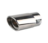 Embout Tuyau De Sortie Pot D'éChappement,iSpchen 5.3-3.8cm DiamèTre IntéRieur Tuyau D'éChappement Voiture Acier Inoxydable Universel Embout Echappement Silencieux Sortie d'échappement