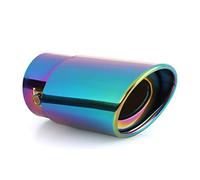 Embout Tuyau De Sortie Pot D'échappement Modification du silencieux d'échappement Car General en acier inoxydable canule echappement(Style E)