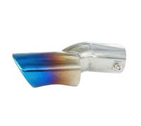 Embout Tuyau De Sortie Pot D'échappement Pour Civic 10e Génération (Gen X 2016-2017) - Silencieux D'échappement Monobloc canule echappement(Blue)