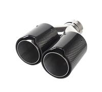 Embout Tuyau D'échappement 1 Pièce Pour BMW Série Buse Système Tuyaux À Double Queue Embouts De Silencieux D'échappement Quad Fiber Carbone(R 60MM IN 93MM OUT)