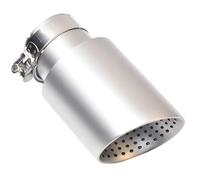 Embout Tuyau D'échappement Embout De Silencieux En Acier Inoxydable Sablage Mat Système Tuyau D'échappement Buse Biseautée Wesh(63-76mm)