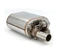 Embout Tuyau D'échappement Silencieux D'échappement Avec Valve Décharge 51 60 63 70 76 Mm Ensemble Télécommande À Découpe Électrique Acier Inoxydable(51MM Muffler r)