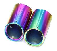 Embout Tuyau D'extrémité Pour X1 F48 Lot 2 Pièces Embout De Silencieux D'échappement(Colorful)