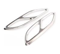 Embout Tuyau Pot D'échappement Garniture De Couvercle Tuyau D'échappement Voiture Pour Classe CLA C118 W118 2020-2023(Argent)